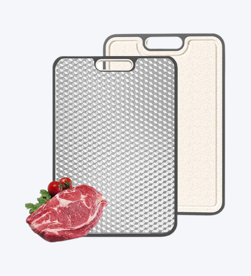 Titanium Cutting Board, Double Sided Board