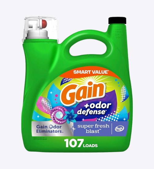 Gain + Odor Defense Liquid Laundry Detergent